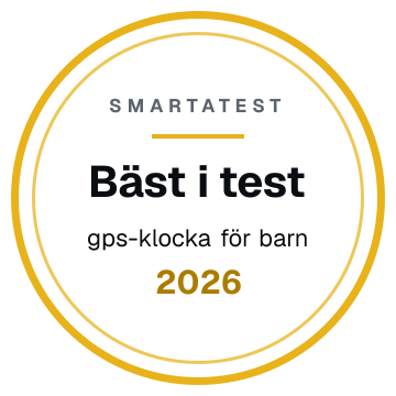 Smartatest 2026: Bäst i test. Test av gps-klocka för barn.